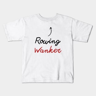 Rowing funny design Kids T-Shirt